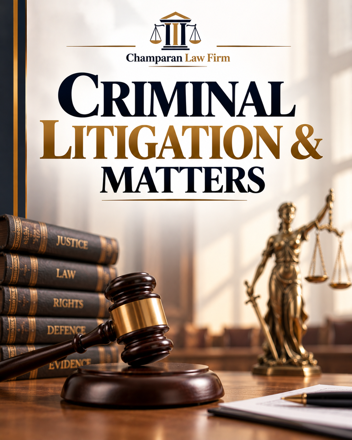 CRIMINAL LITIGATION & MATTERS - Champaran Law Firm official Website